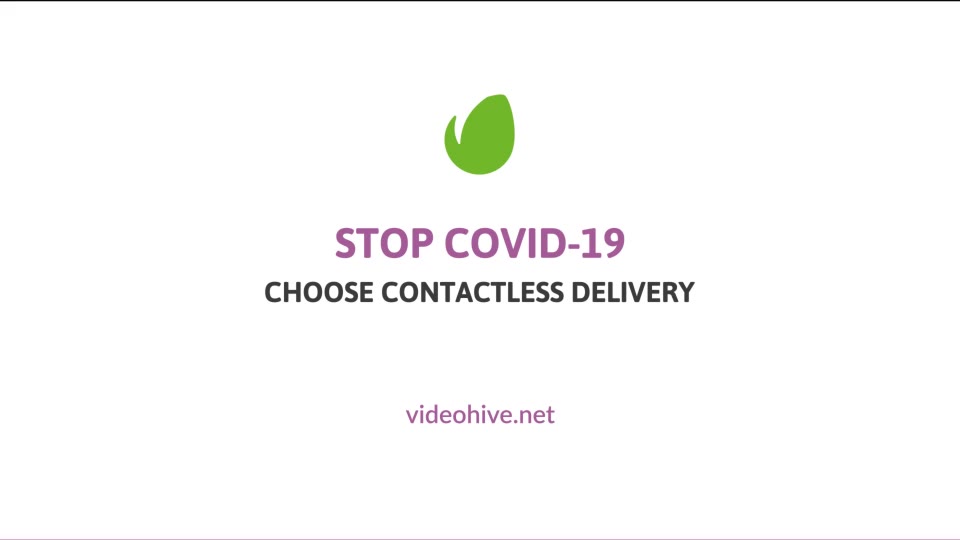 Contactless Delivery Service Videohive 26534260 After Effects Image 2