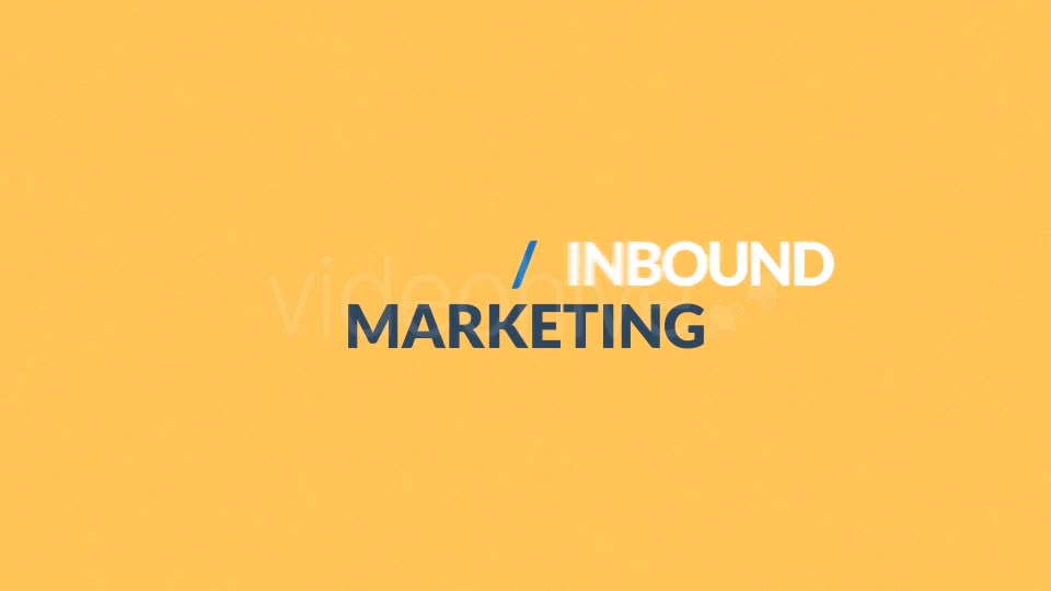 Content / Inbound Marketing Explainer - Download Videohive 19365537