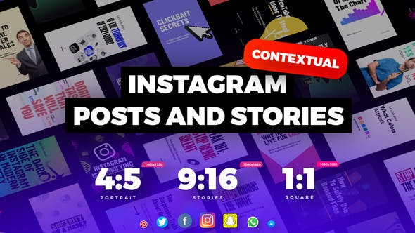 Contextual Instagram Stories - Download 32006815 Videohive