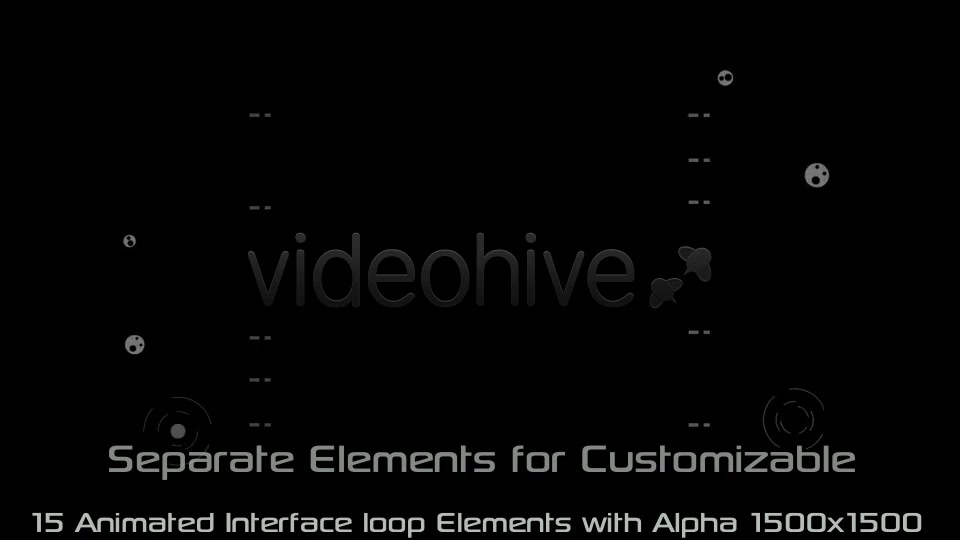 Control Panel Elements Vol.1 Videohive 3063485 Motion Graphics Image 9