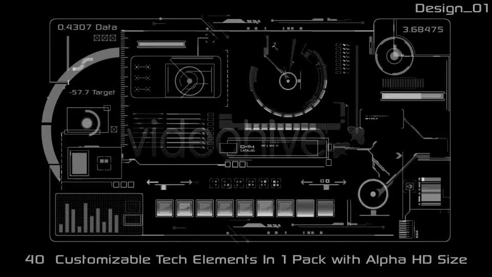 Control Panel Elements Vol.2 Videohive 4902574 Motion Graphics Image 1