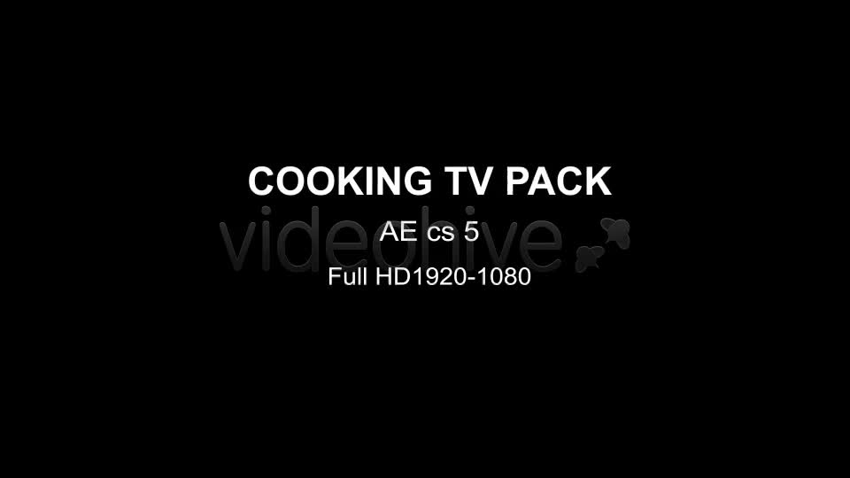 Cook With Us Tv Pack - Download Videohive 5295314