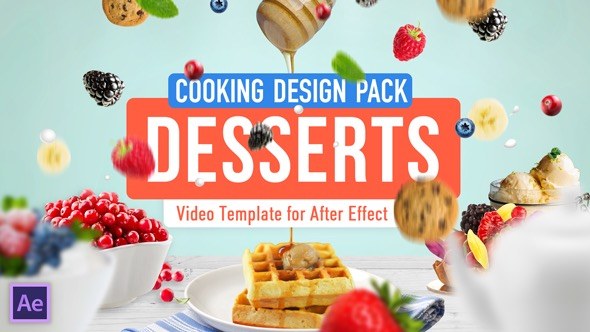 Cooking Design Pack Desserts - Download Videohive 20035937