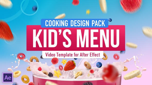 Cooking Design Pack Kids Food - Download Videohive 19948635