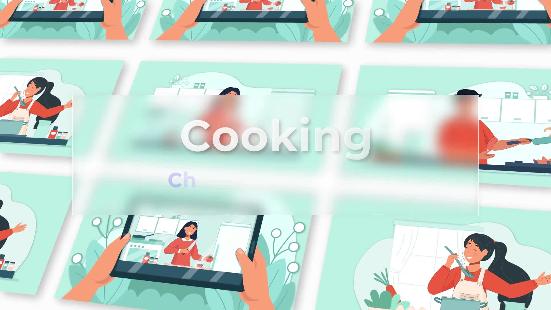 Cooking Explainer And Animated Scene Pack Videohive 36813090 After Effects Image 1