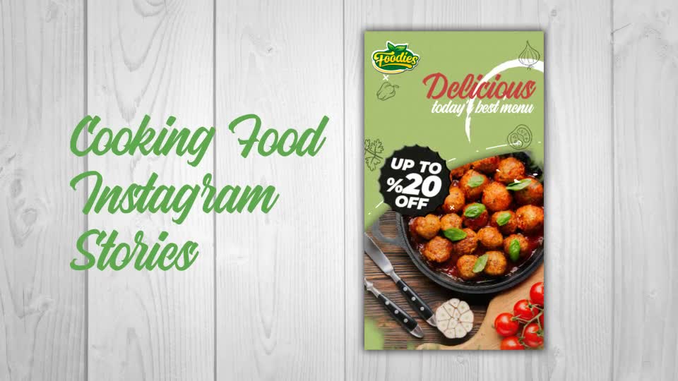 Cooking Food Instagram Stories Videohive 37692093 After Effects Image 1