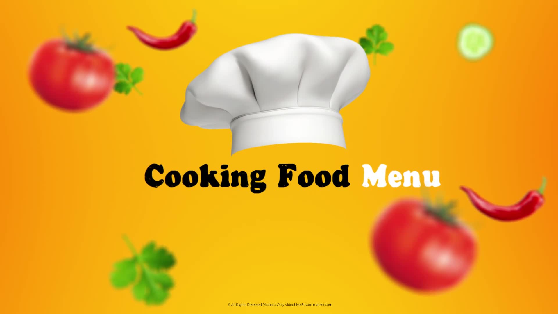Cooking Food Menu Videohive 29113736 After Effects Image 1
