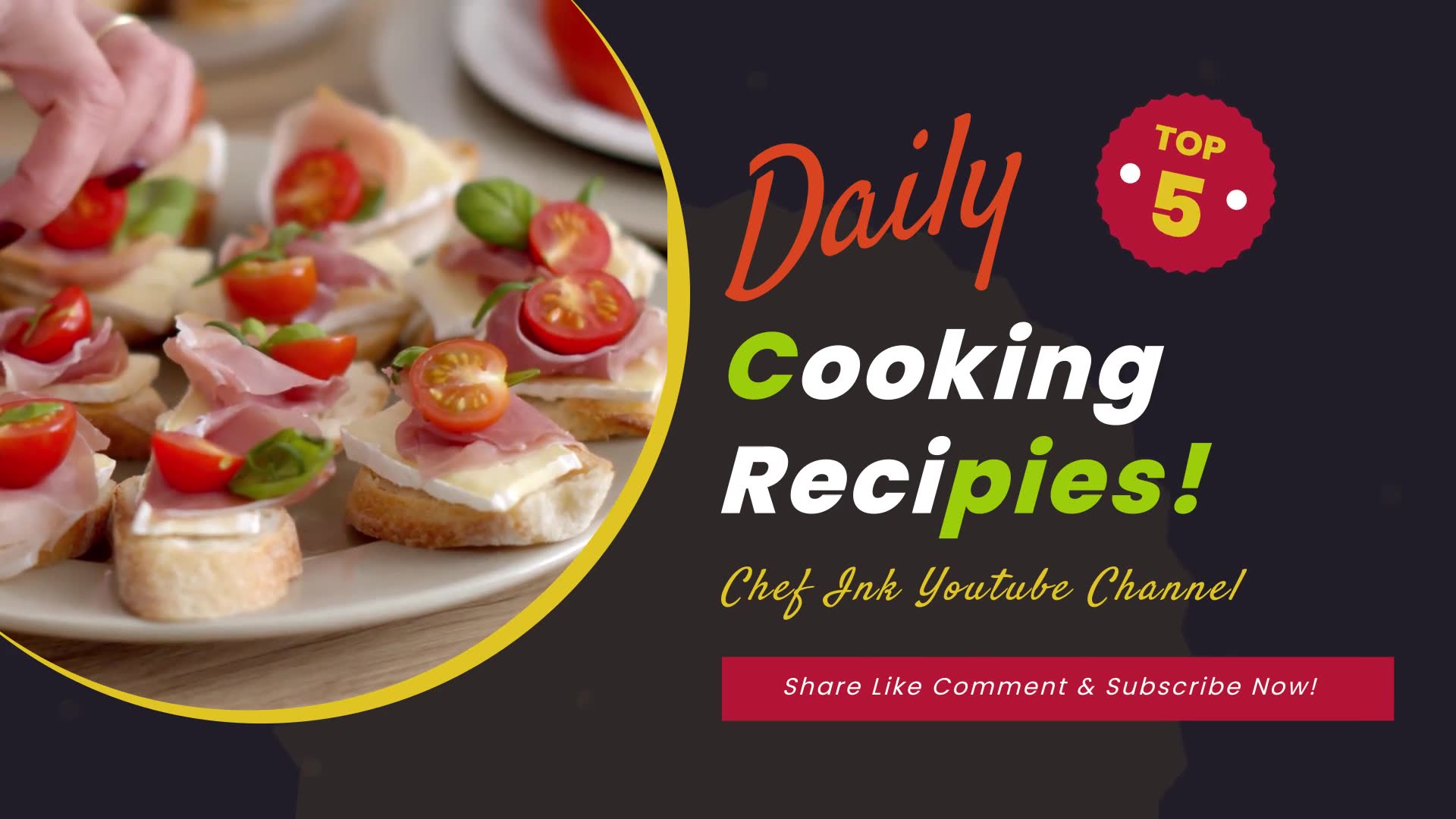 cooking show after effects template free download