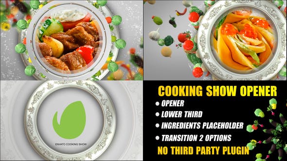 Cooking Show Opener / Food show intro - Download 26019087 Videohive