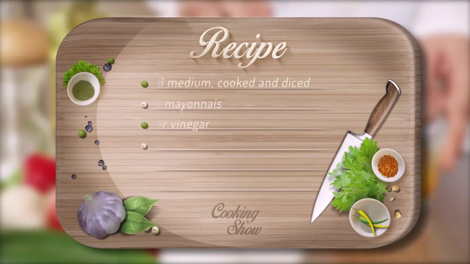 Cooking Show Pack 2 Videohive 16149174 After Effects Image 3