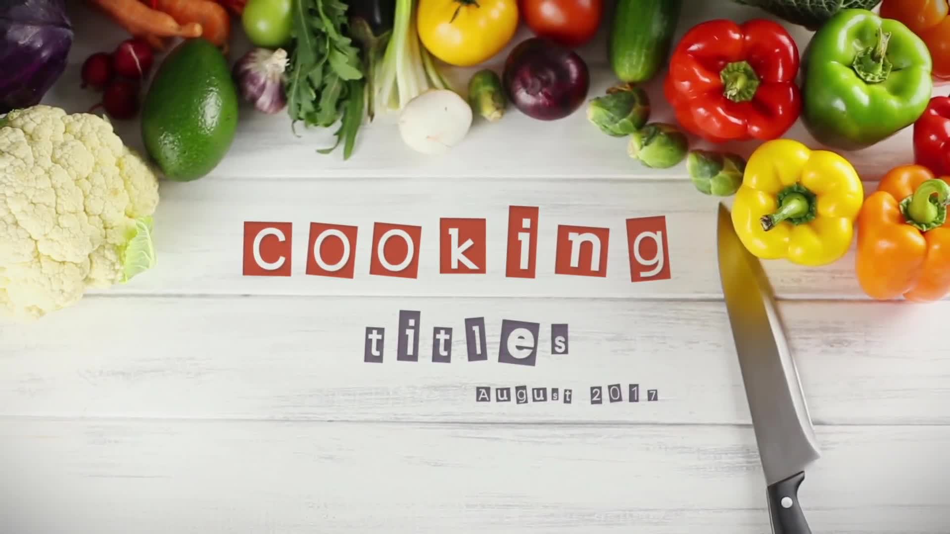 Cooking Titles Videohive 18507757 After Effects Image 1