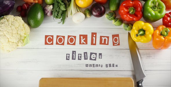 Cooking Titles - Videohive 18507757 Download