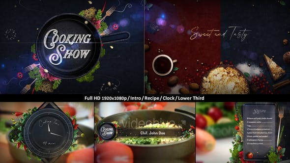 Cooking TV Show Pack - Download Videohive 34301297