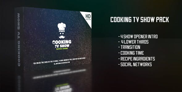 Cooking Tv Show Pack - Videohive Download 21359758