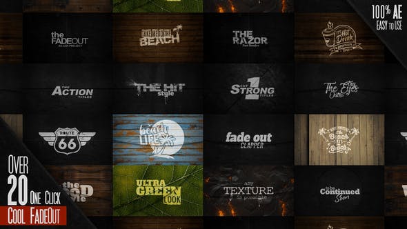 Cool Fade Out KIT - Download Videohive 34326922