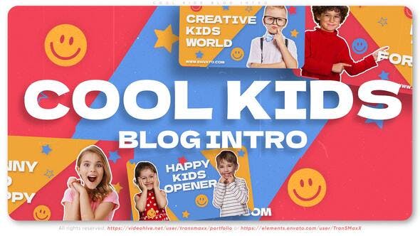 Cool Kids Blog Intro - Download Videohive 38119067