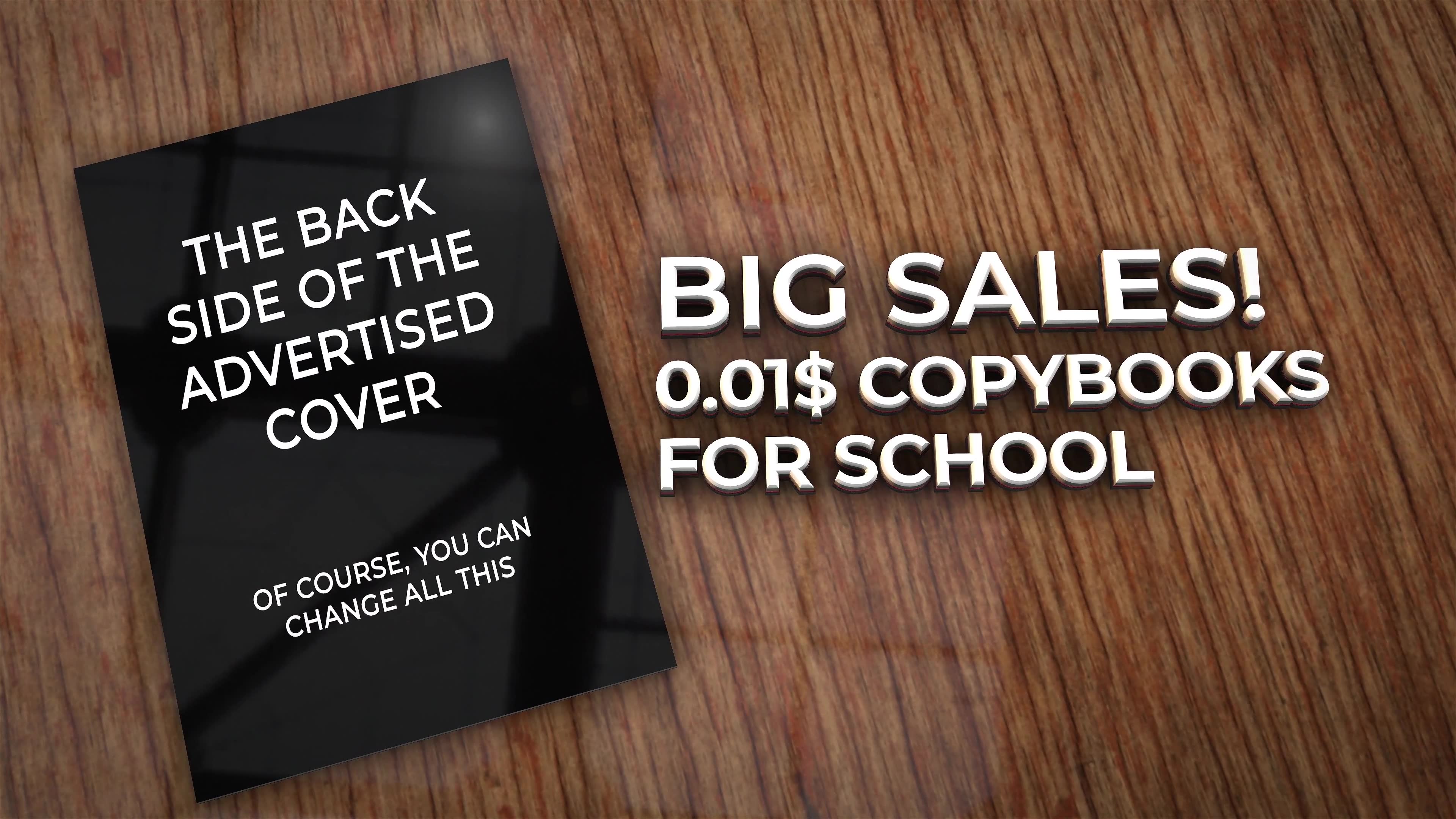 Copybook Journal Book Seller Videohive 33465752 After Effects Image 4