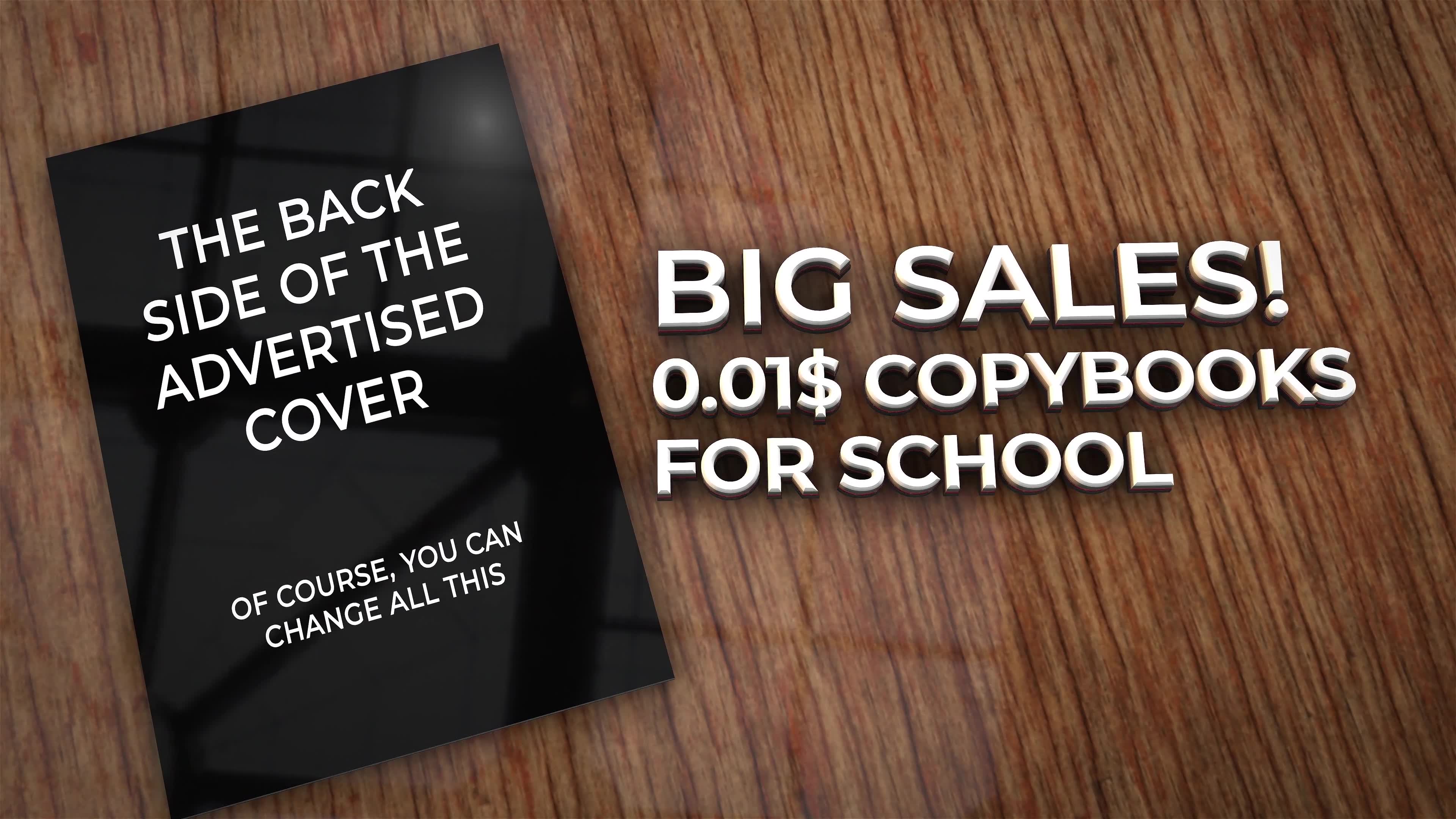 Copybook Journal Book Seller Videohive 33465752 After Effects Image 5