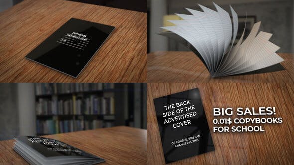 Copybook Journal Book Seller - 33465752 Download Videohive