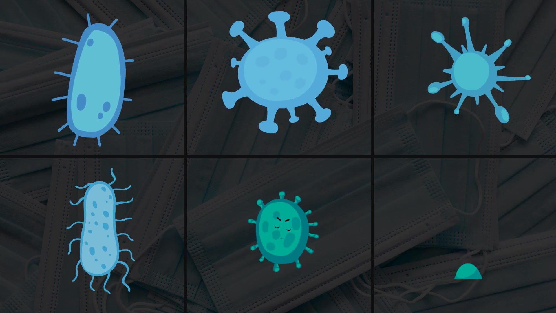 Corona Virus And Vaccine Cartoon Icons for FCPX Videohive 36212737 Apple Motion Image 8