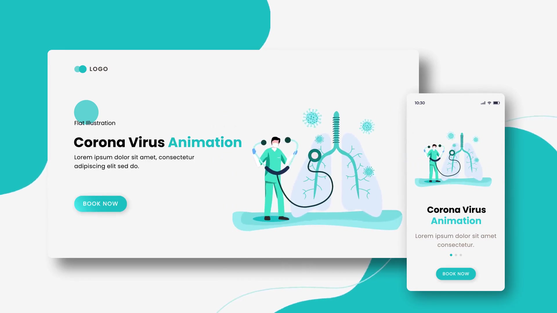 Corona Virus Animations Flat Concept Videohive 39157492 After Effects Image 10