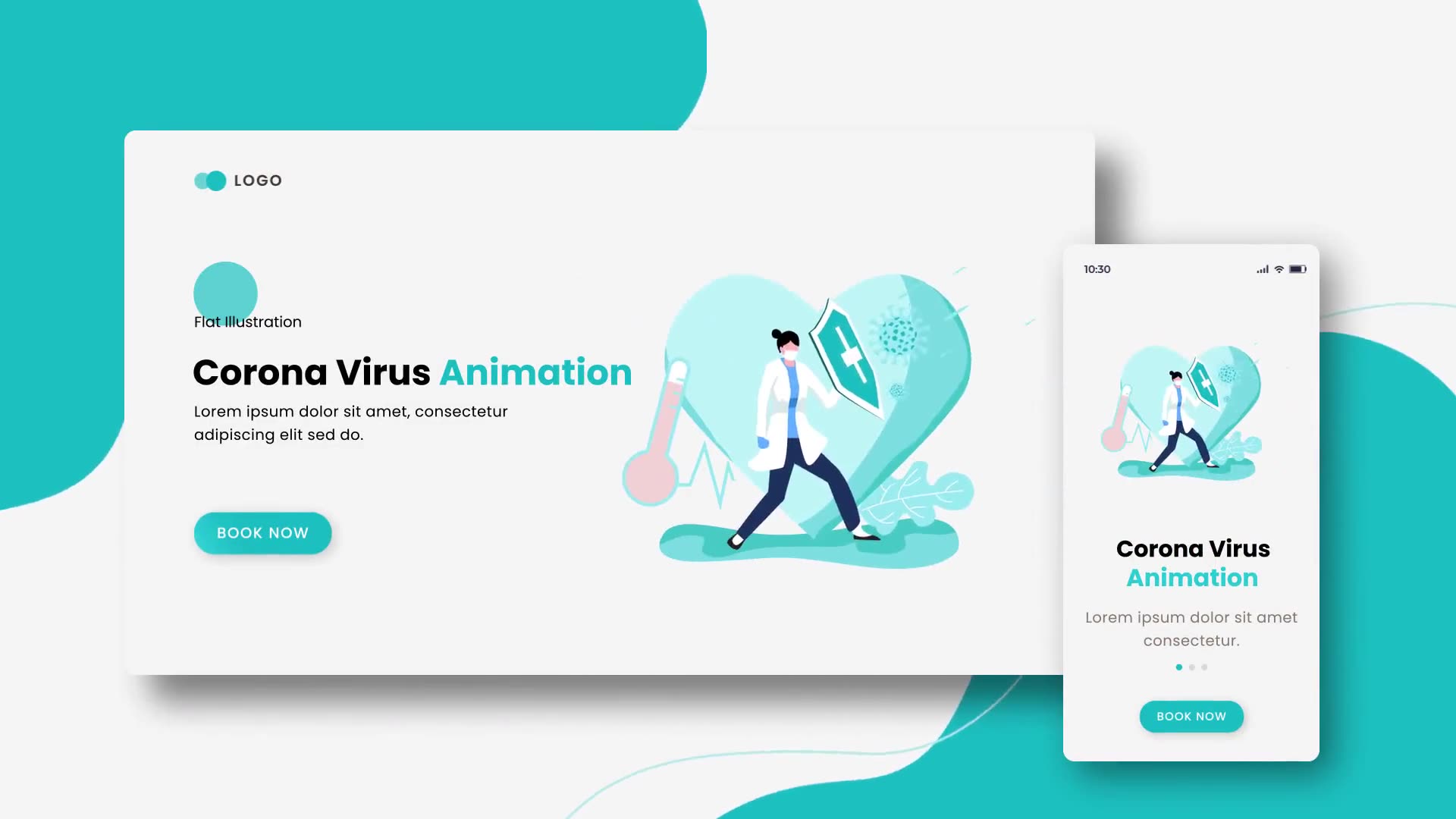 Corona Virus Animations Flat Concept Videohive 39157492 After Effects Image 3