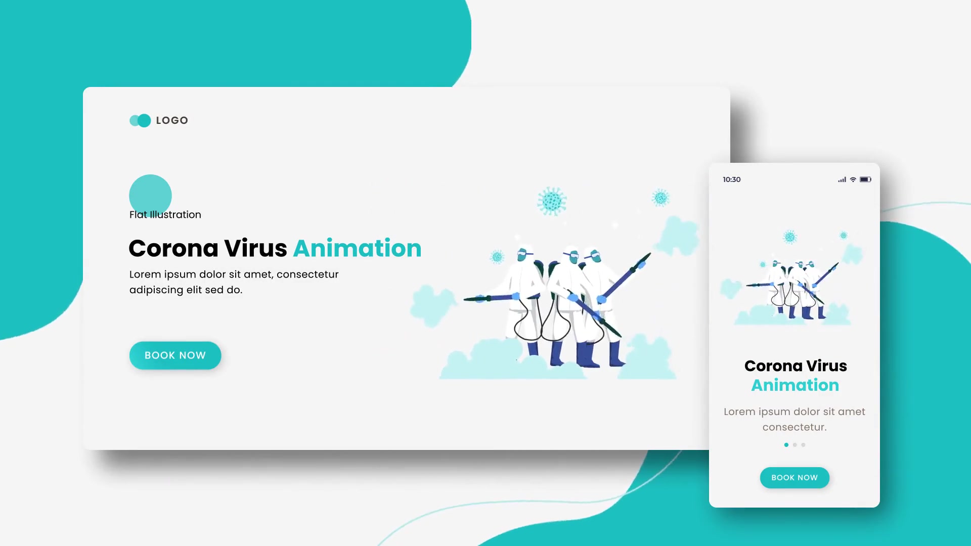 Corona Virus Animations Flat Concept Videohive 39157492 After Effects Image 4