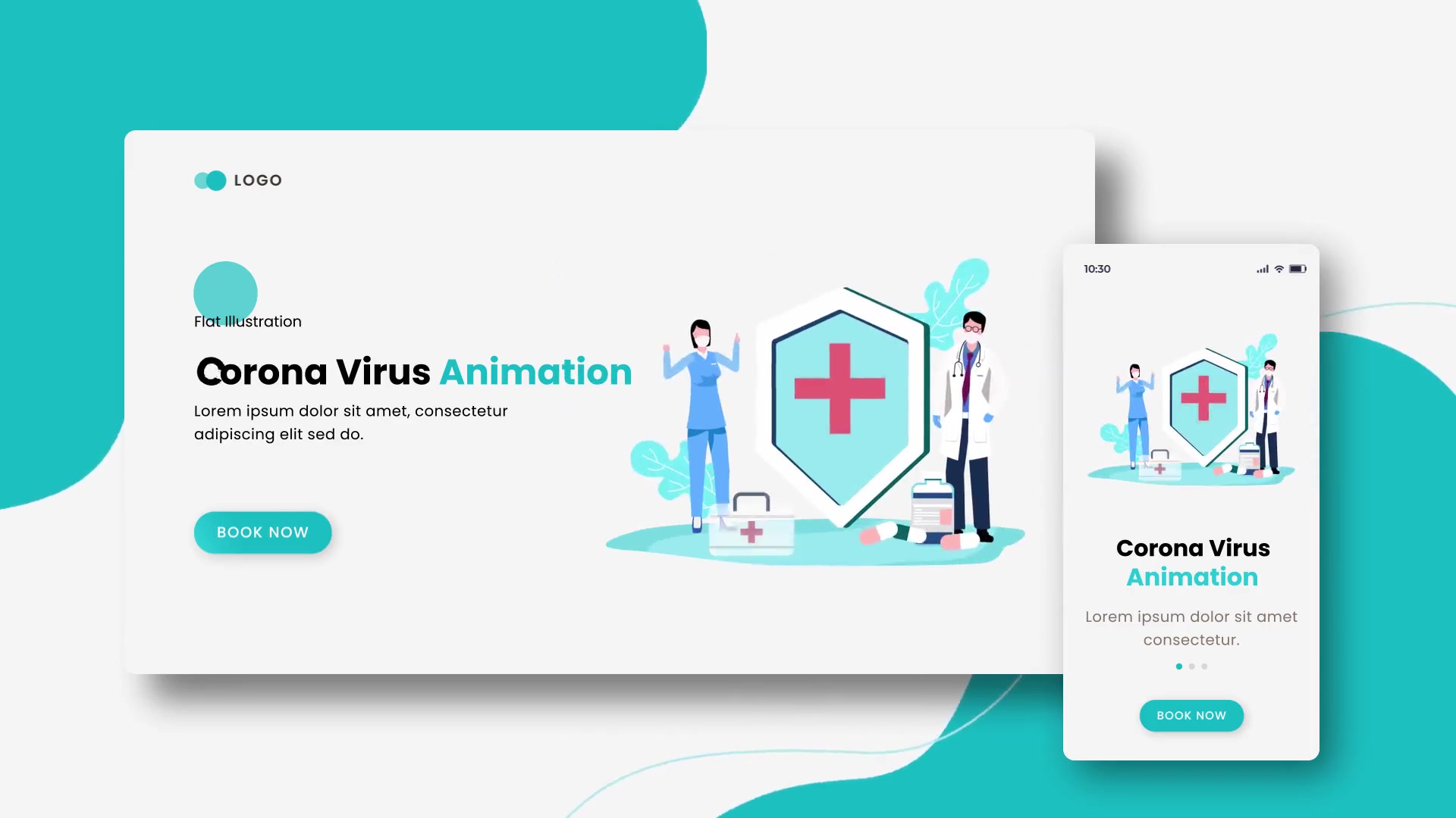 Corona Virus Animations Flat Concept Videohive 39157492 After Effects Image 5