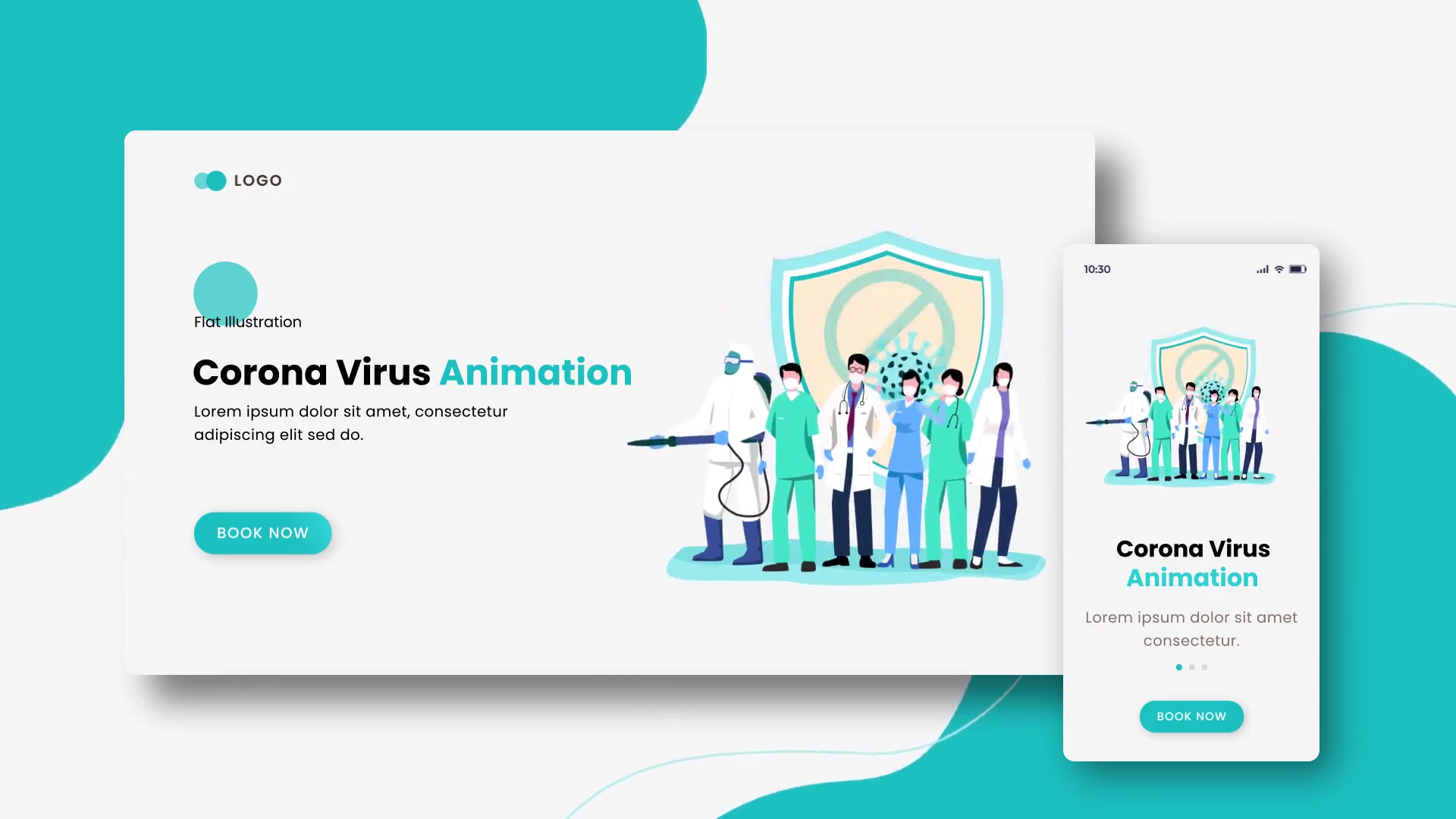 Corona Virus Animations Flat Concept Videohive 39157492 After Effects Image 7