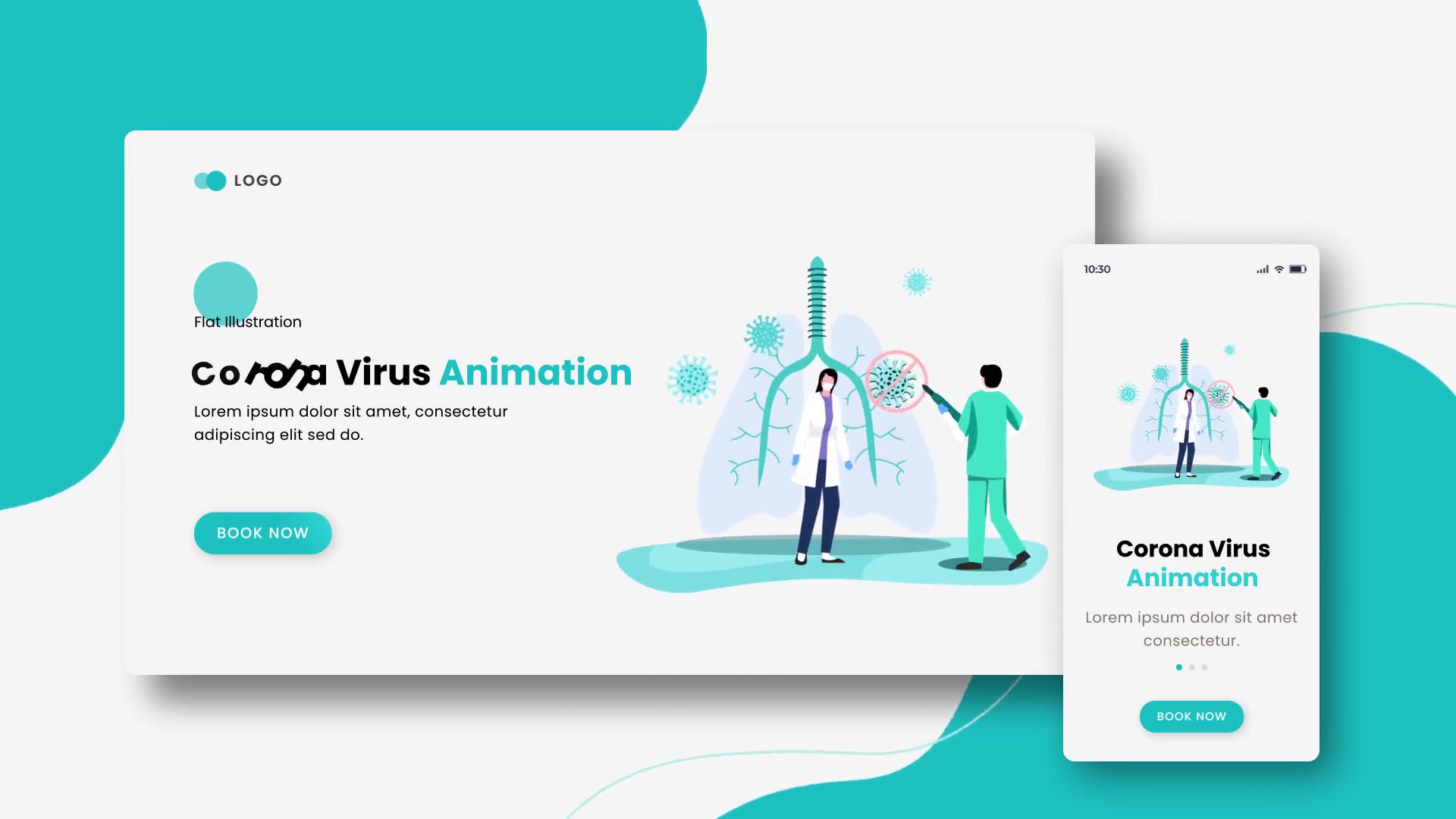 Corona Virus Animations Flat Concept Videohive 39157492 After Effects Image 9