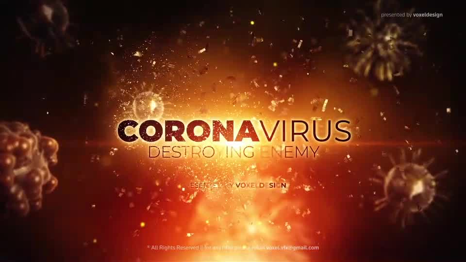 Corona Virus Destroy Opener Videohive 25745258 After Effects Image 10