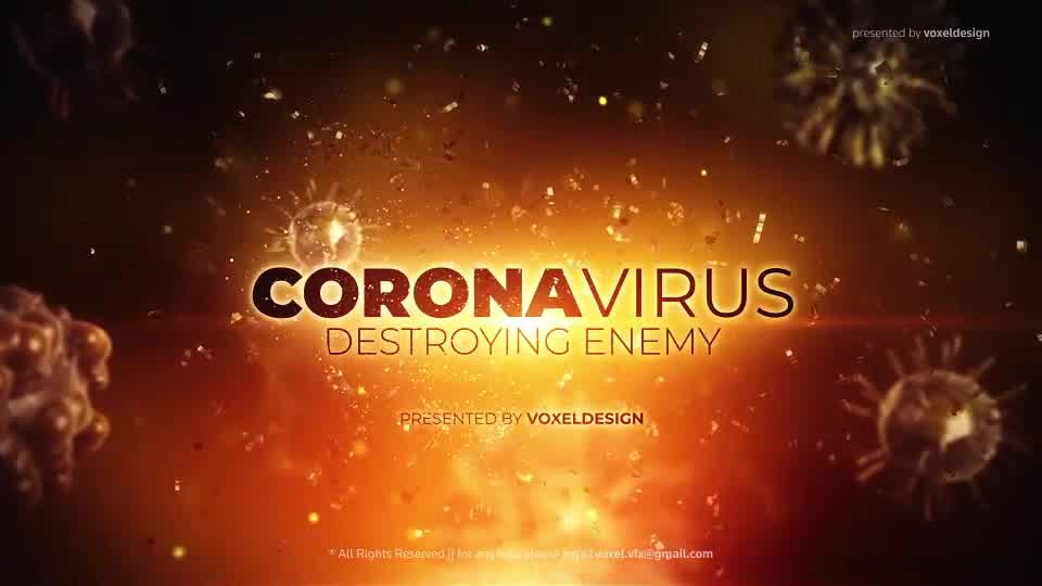 Corona Virus Destroy Opener Videohive 25745258 After Effects Image 11