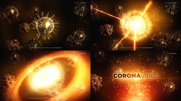 Corona Virus Destroy Opener - Videohive Download 25745258
