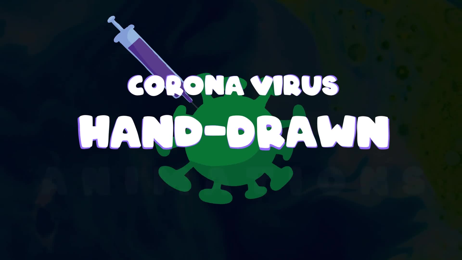 Corona Virus Hand Drawn Animations for Premiere Pro MOGRT Videohive 34684032 Premiere Pro Image 2