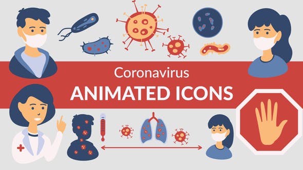 Corona Virus Medical Icons - 26373635 Download Videohive