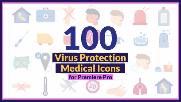 Corona Virus Medical Icons - Videohive 26895687 Download