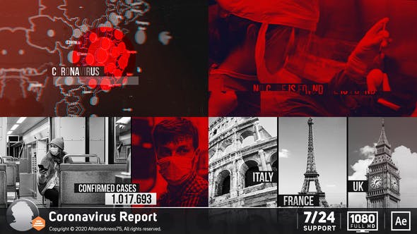 Corona Virus News Report - 26285668 Download Videohive