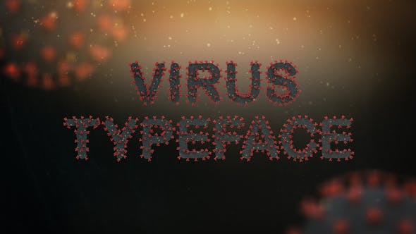 Corona Virus Typeface - 31062593 Download Videohive