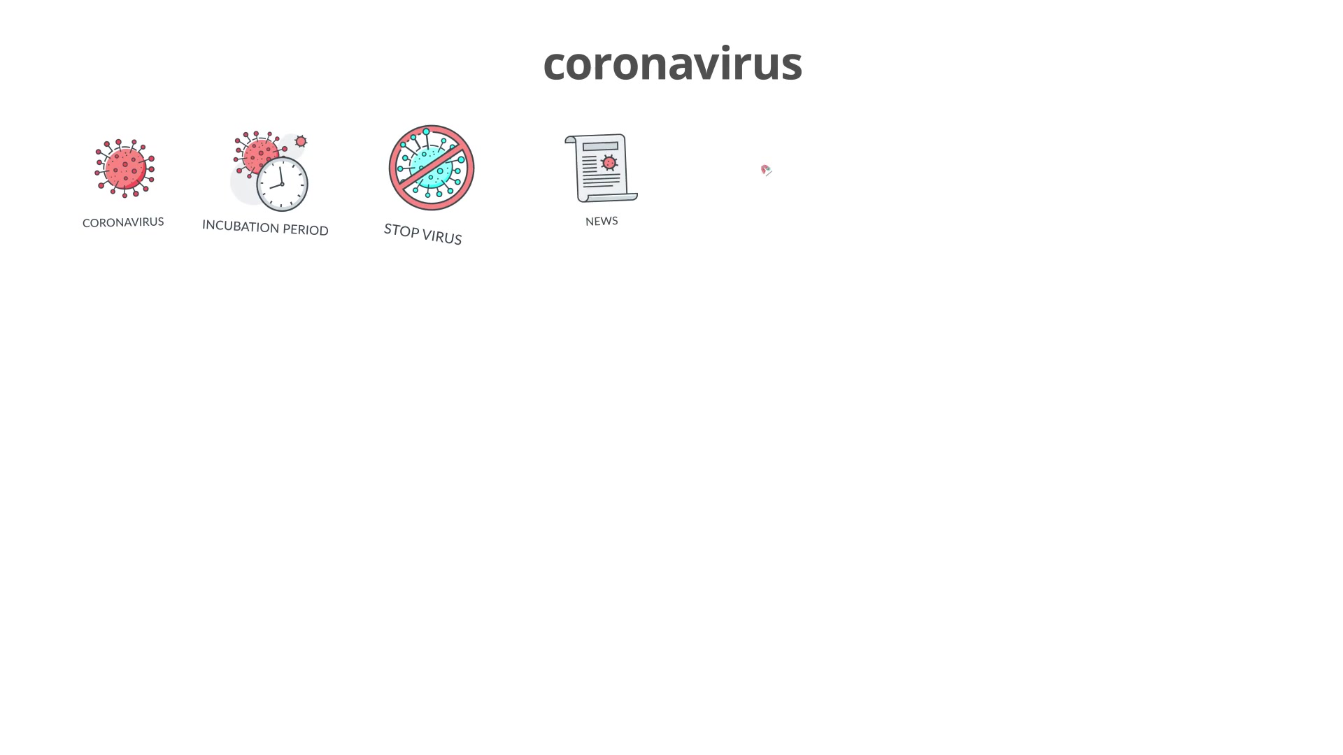 Coronavirus 36 Flat Animation Icons Videohive 26375823 After Effects Image 4