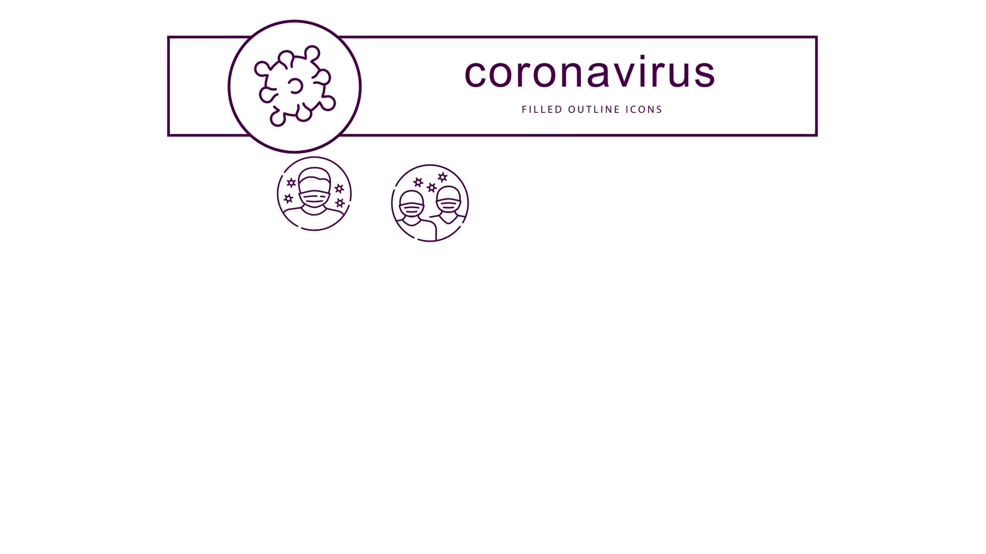 Coronavirus Animated Icons Videohive 26234935 After Effects Image 4