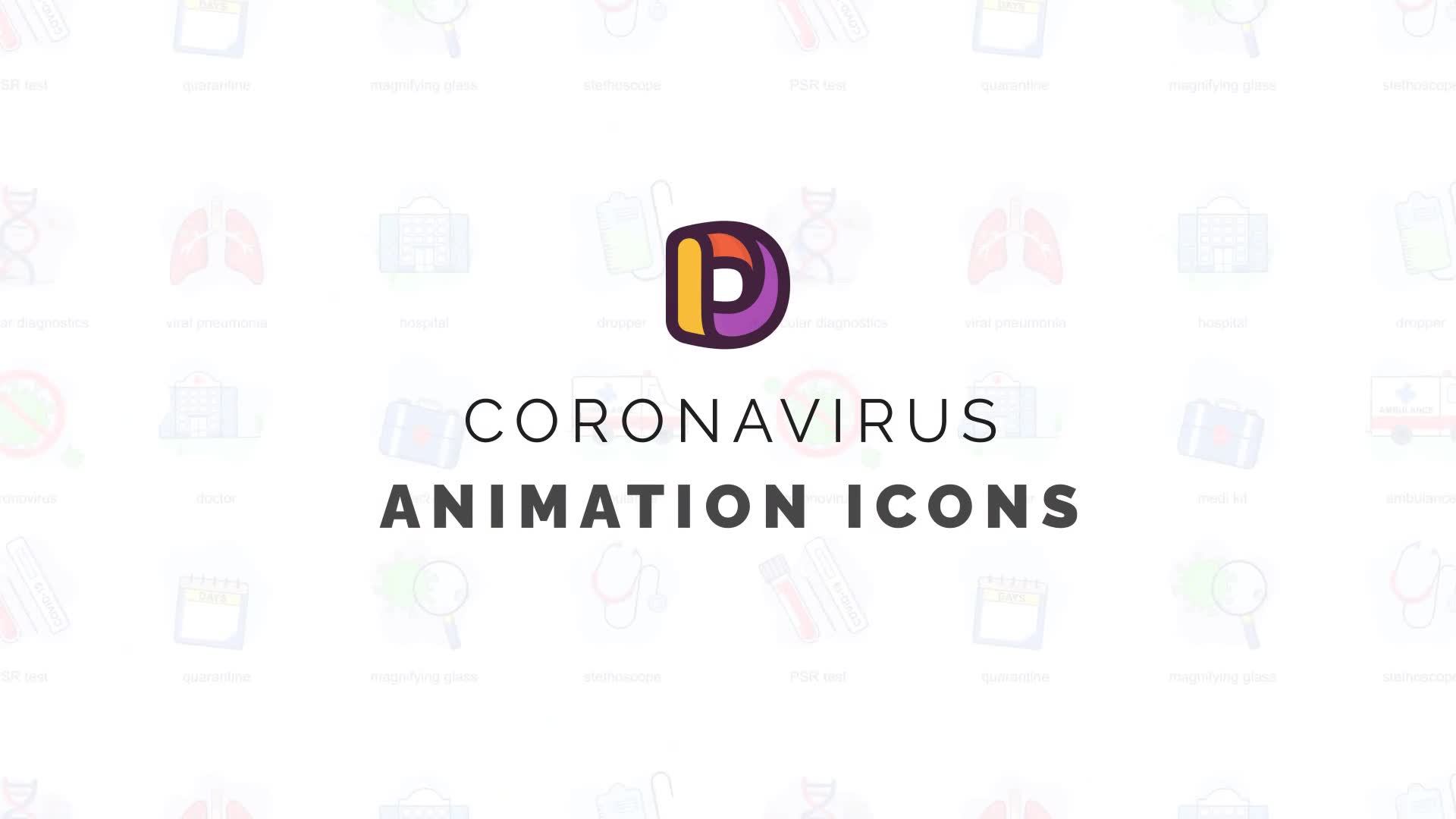 Coronavirus Animation Icons Videohive 35766380 After Effects Image 2