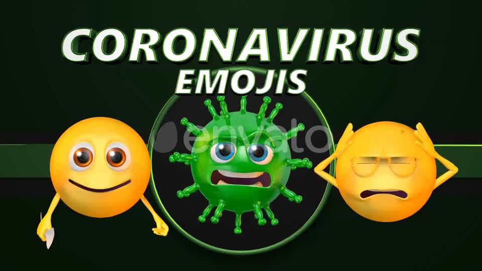 Coronavirus Emojis Videohive 26047736 Motion Graphics Image 1