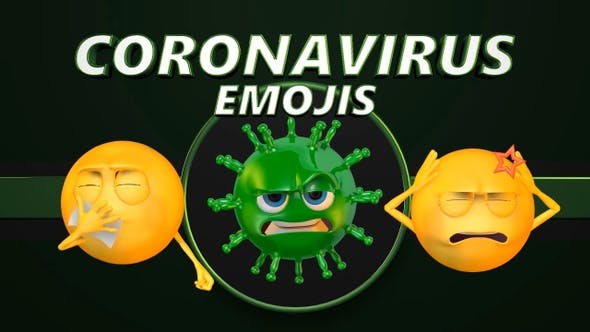 Coronavirus Emojis - 26047736 Videohive Download