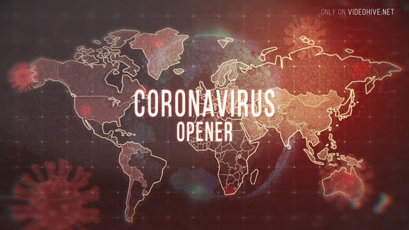 Coronavirus Infection Opener - 26543892 Download Videohive