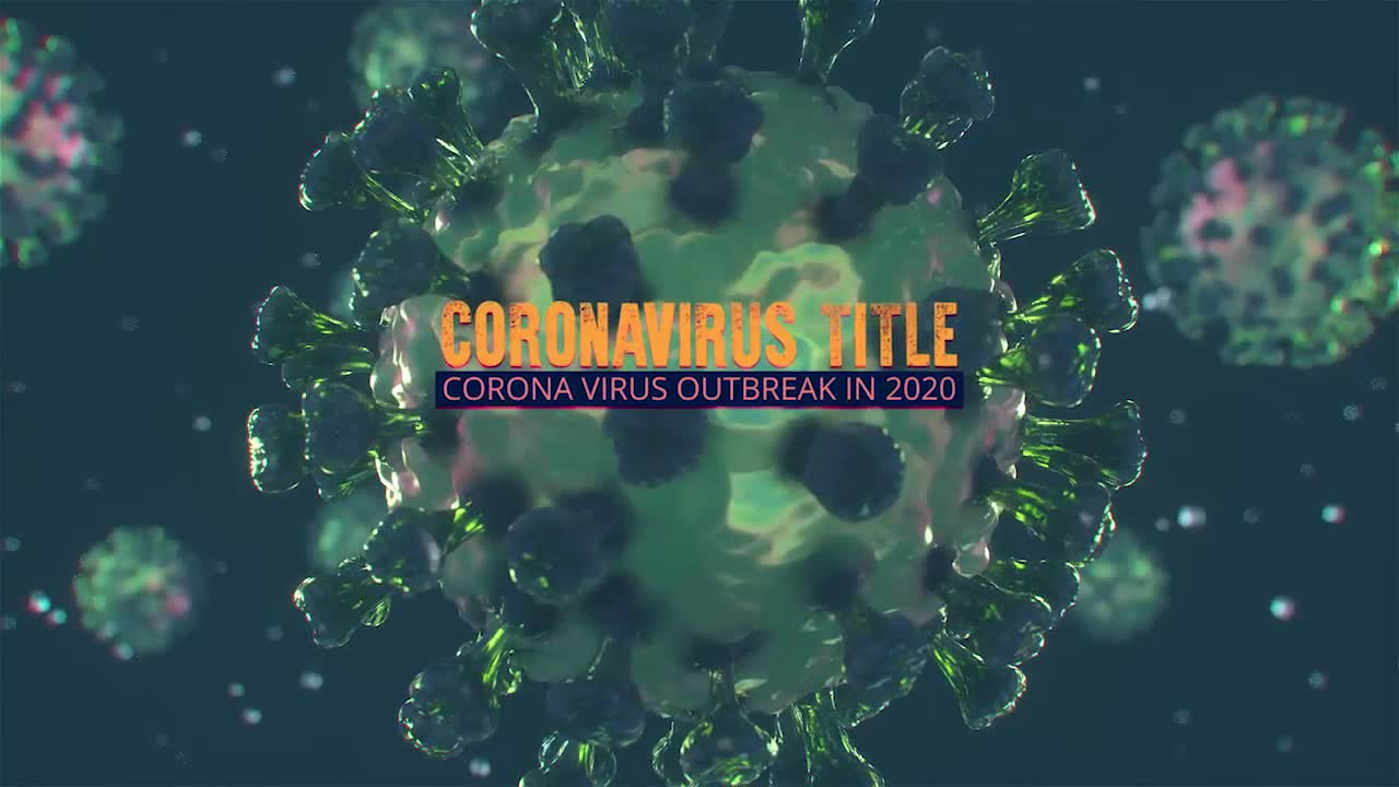 Coronavirus Title Videohive 25941528 After Effects Image 1
