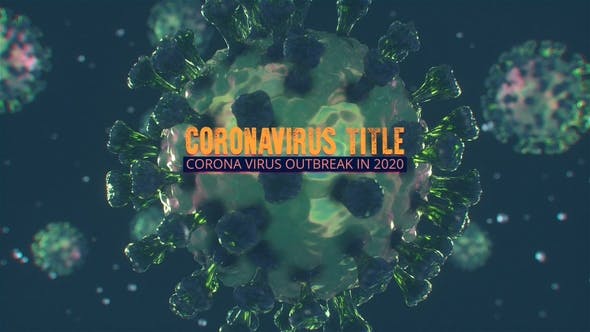 Coronavirus Title - 25941528 Videohive Download