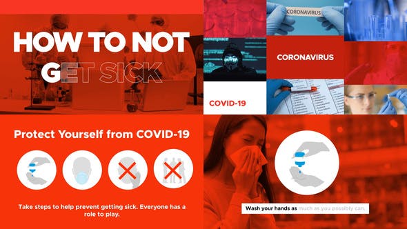 Coronavirus Titles Broadcast COVID 19 - Videohive 26129014 Download