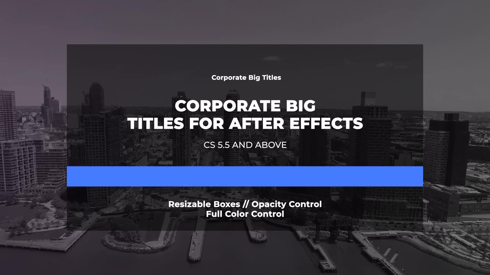 Corporate Big Titles Videohive 23804689 After Effects Image 1