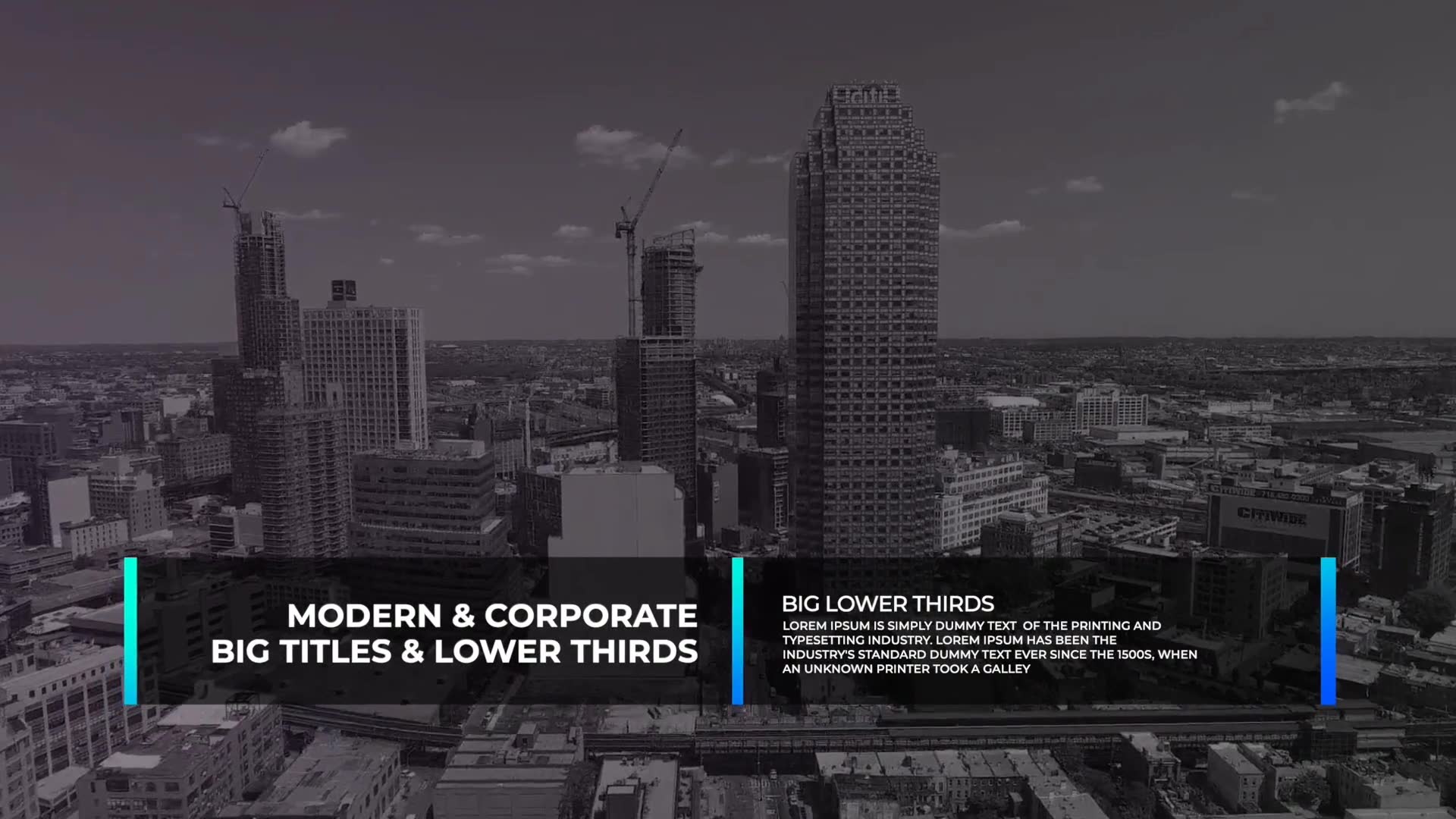 Corporate Big Titles I FCPX & Motion Videohive 34567171 Apple Motion Image 11