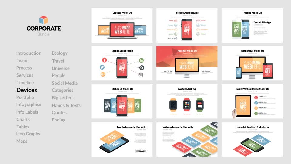 Corporate Bundle & Infographics - Download Videohive 19893483